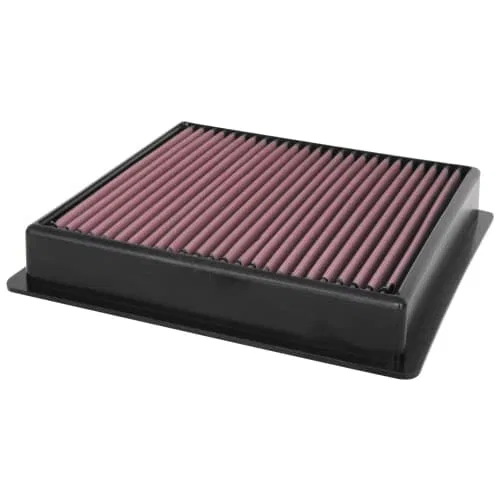 33-5100 – K&N FILTER Air Filter, Washable Red Cotton Gauze Panel
